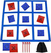 Giant Tic Tac Toe Toss Game with Bean Bag