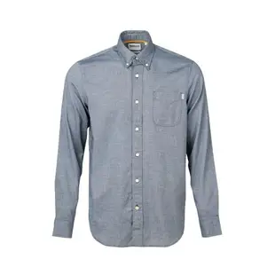 Timberland 男款天際藍牛津長袖襯衫|A2ES5B68