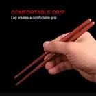Folding Chopsticks Outdoor Camp Picnic Travel Portable Tableware (Coffee)