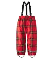 [Mini Rodini] Mini Rodini Edelweiss fleece-lined stirrup pants Y 8/9 red