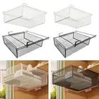 Hanging Pullout Drawer Basket Storage Bin for Cabinets Kitchen Laundry Room