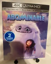 Abominable 4K UHD Blu-ray + Blu ray Chloe Bennet , Tenzing Norgay Trainor , Albe
