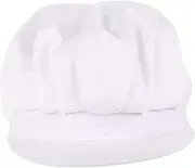 [PACKOVE] Breathable Unisex Work Hat Chef Cap for Men Women Lightweight Comfortable Cooking Headgear for Summer Use White