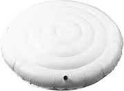 Inflatable Hot Tub Cover 4.5 Feet Round Energy Saving Lid Heat Retention Filtration PVC Material Outdoor Hot Tubs Spa Accessories