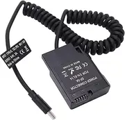 EN‑EL14 Full Decoding Dummy Battery DC Power Adapter Type C DC Coupler Power Supply Kit for D5600 D5500 D5300 D5200 D5100 D3300 D3400
