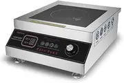 220V 5000W Electric Wok Burner Stove Commercial Induction Cooker Cooktop Household