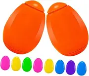 TOBBOMEY 10pcs Spinning Top Easter Egg Treats Spinning Tops for Easter Basket Fillers Easter Basket Easter Baskets Bulk Easter Basket Activities Easter Plastic