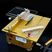 Precision Mini Table Saw Manual Woodworking Table Saw DIY Model Saw Cutting Saw