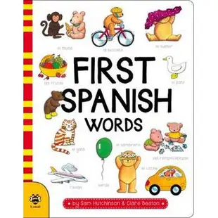 【書酷英文書】【西班牙文: 單字學習單書】First Words: Spanish $280 (-FSPW-)