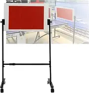 Table Tennis Rebound Board,Adjustable 360° Pingpong Return Board,Vertical Self Training Equipment for Home Gyms Schools