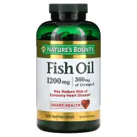 在飛比找iHerb優惠-[iHerb] Nature's Bounty 魚油，1,2