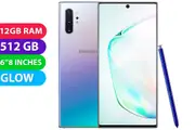 Samsung Galaxy Note 10+ Plus 5G (12GB RAM, 512GB, Aura Glow) Australian Stock - As New