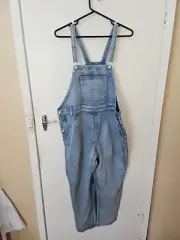 BNWT Virtuelle By TAKING Shape Size 14 Denim Overalls Dungarees Jumpsuit TS