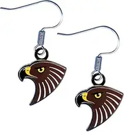 Hawthorn Hawks AFL Team Logo Earrings Surgical Steel Hook Jewellery