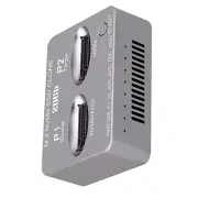 Dual-Bay M.2 NVME SSD Clone USB3.2 Type C NVME Docking Station M.2 SSD Enclosure