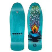 Black Label Omar Hassan 12XU 10.0 Old School Shaped Skateboard Deck