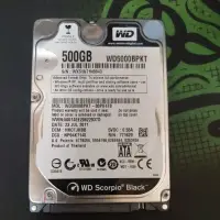 在飛比找蝦皮購物優惠-中古 二手 含稅 2.5吋 wd 黑標 wd5000bpkt