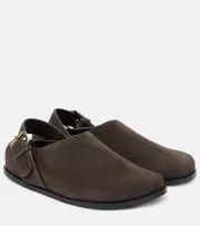 [A.Emery] A.Emery Louis suede slingback flats UK 10 brown