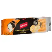 Fantastic Cheddar Cheese Rice Crackers 100g x 12