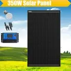 12V 350W Fixed Solar Panel Kit Mono Home Generator Caravan Camping Charger Power