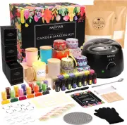 Candle Making Kit with Hot Plate Full Set - for Adult - DIY Starter Soy Candle