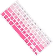 SWOOMEY 2pcs Dustproof Keyboard Cover Durable Keyboard Film for Pro Air Rosy Breathable Lightweight Protection Against Spills and Dirt