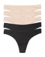 On Gossamer Cabana Hip G Thongs, Set of 5