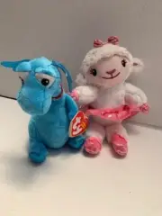 Doc McStuffins Lamb Lambie 17cm + Stuffy 15.5cm (SP),Set2