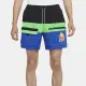 【NIKE 耐吉】短褲 男款 運動 慢跑 AS M NSW HYPERFLAT WVN SHORT 藍黑 DM7919-011