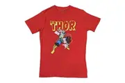 Thor Unisex Adult Hammer T-Shirt (Red) - UTRO10197