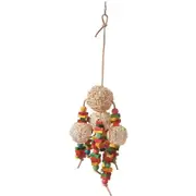 Nature Island Hanging Vineyard Heaven Bird Pet Interactive Exercise Cage Toy