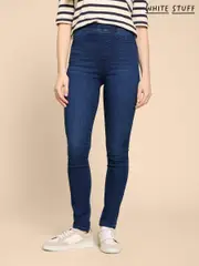 White Stuff Navy Blue Janey Jeggings (874292) | $104