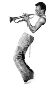 Miles Davis # 10 - 8 x 10 T-shirt iron-on transfer