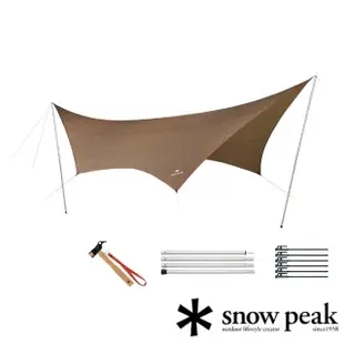 【Snow Peak】蝶形天幕帳組 L TP-862S(TP-862S)