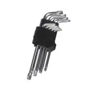 LDEXIN Torx Hex Key Star Allen Wrench Set of 9 Pieces，Long Arm Tamper Proof T...