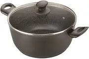 Pyrolux Pyrostone Casserole, 26 cm/6 Litre Black (11811)