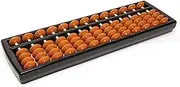 Yellow Mountain Imports Soroban Abacus - 13 Column, 9.7-Inch Professional Japanese Calculator for Mental Math and Montessori Learning