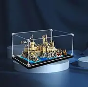 Acrylic Display case for Lego® Hogwarts Castle and Grounds 76419 3mm Thickness dust-Free and Crystal Clear Display case with Screw (Lego Set is not Included) (No Background) AU Stock