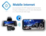 Car DVR Dash Camera Loop Recording Video Wifi Three Lens G-Sensor Night Vision (for: Honda Civic)