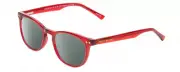 Prive Revaux Show Off Single Womens Round Polarized Sunglasses Red Crystal 48 mm