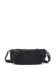 [Diesel] Diesel - Rave-Small crossbody bag in faded denim - Crossbody Bags - Man - Black UNI Black