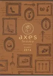在飛比找樂天市場購物網優惠-axes femme 名牌設計手帳 2016年版