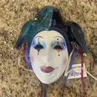Vintage Clay Art San Francisco Ceramic Wall Mask Jester