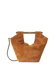 Staud Mar Mini Leather Bucket Bag