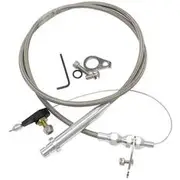 Aeroflow Kickdown GM Th350 Cable Chrome Finish - AF72-7007