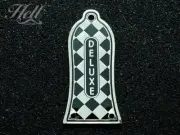 "Diamante" DELUXE 3-Hole Truss Rod Cover. Fits most Epiphone and others.