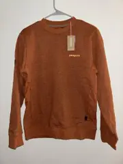PATAGONIA MENS FITZ ROY ICON UPRISAL CREW SWEATSHIRT INK BLACK SIZE XL NWT