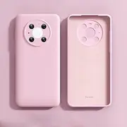 Phone Case Compatible with Huawei Mate 40 Case,[Full Camera Protection] Silicone Shockproof Protective Full Covered Soft Gel Rubber Case Protective Cover with Anti-Scratch Soft Microfiber Lining Prote