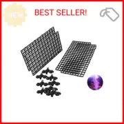 4 Pcs Aquarium Divider Tray Plastic Grid Aquarium Egg Crate Light Diffuser, Fish