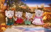 calico critters sylvanian families ELLWOOD ELEPHANT FAMILY CLOVER CANYON NRFB